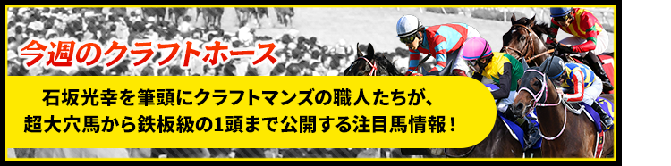 今週のクラフトホース